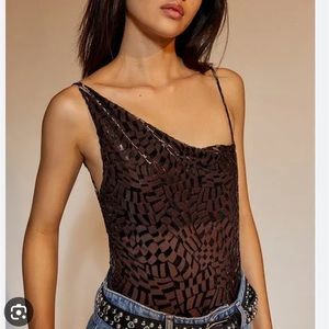 Out From Under Velvet Weekender Bodysuit